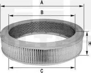 FIL Filter HPU 902 - Воздушный фильтр, двигатель autodif.ru