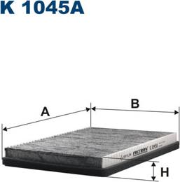 Filtron K1045A - Фильтр воздуха в салоне autodif.ru