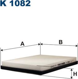 Filtron K1082 - Фильтр воздуха в салоне autodif.ru