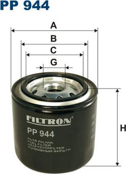 Filtron PP944 - Топливный фильтр autodif.ru
