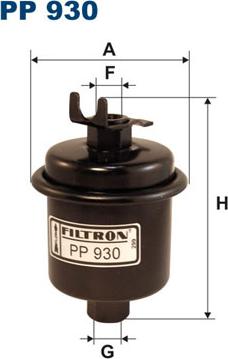 Filtron PP930 - Топливный фильтр autodif.ru
