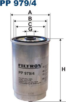 Filtron PP979/4 - Топливный фильтр autodif.ru