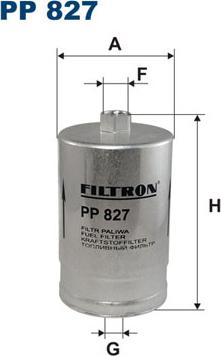 Filtron PP827 - Топливный фильтр autodif.ru