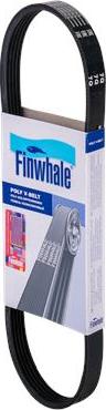 Finwhale BP5PK705E - BP5PK705E FINWHALE Ремень поликлиновой эластичный Ford Focus II 1.8 (125 hp)/ 1346034 autodif.ru