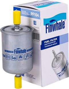 Finwhale PF104 - Фильтр топливный LADA Largus 8V, Logan, Peugeot 308/206/407, Citroen C4/C5 PF104 autodif.ru