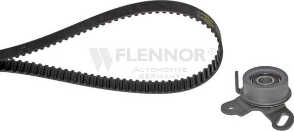 Flennor F904925 - Комплект зубчатого ремня ГРМ autodif.ru