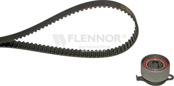 Flennor F904122V - Комплект зубчатого ремня ГРМ autodif.ru
