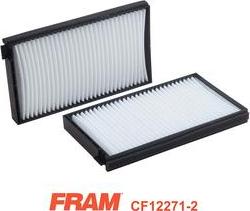 FRAM CF12271-2 - Фильтр воздуха в салоне autodif.ru