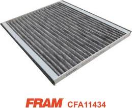 FRAM CFA11434 - Фильтр воздуха в салоне autodif.ru