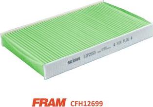 FRAM CFH12709 - Фильтр воздуха в салоне autodif.ru