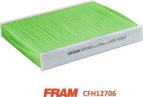FRAM CFH12708 - Фильтр воздуха в салоне autodif.ru