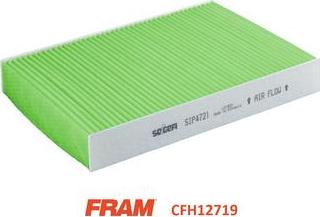 FRAM CFH12716 - Фильтр воздуха в салоне autodif.ru