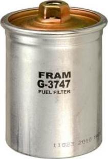 FRAM G3747 - Топливный фильтр autodif.ru