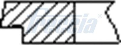 Freccia FR10-508500 - Комплект поршневых колец на 1 цилиндр AUDI STD d81 autodif.ru