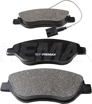 FREMAX FBP-1221 - Тормозные колодки, дисковые, комплект autodif.ru