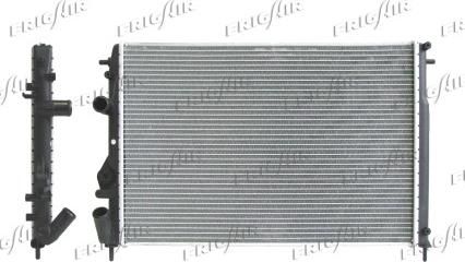 Frigair 0109.3088 - Радиатор, охлаждение двигателя autodif.ru