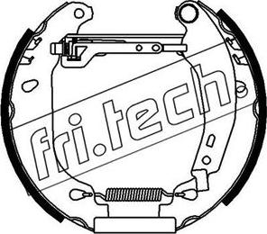 Fri.Tech. 16056 - Комплект тормозных колодок, барабанные autodif.ru