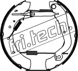 Fri.Tech. 16240 - Комплект тормозных колодок, барабанные autodif.ru