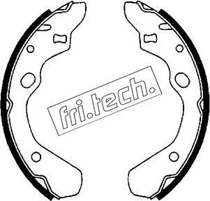 Fri.Tech. 1049.141 - Комплект тормозных колодок, барабанные autodif.ru