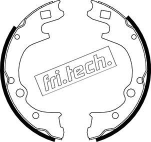 Fri.Tech. 1049.155 - Комплект тормозных колодок, барабанные autodif.ru