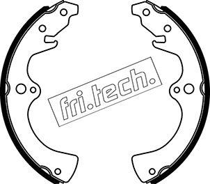 Fri.Tech. 1049.120 - Комплект тормозных колодок, барабанные autodif.ru
