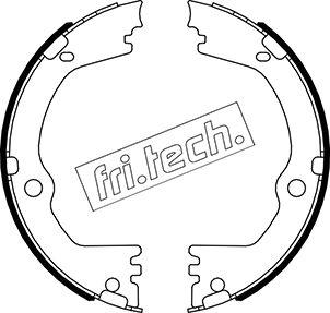 Fri.Tech. 1046.232 - Комплект тормозов, ручник, парковка autodif.ru