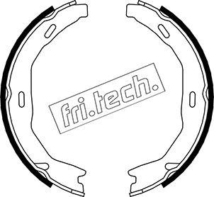 Fri.Tech. 1052.132 - Комплект тормозов, ручник, парковка autodif.ru
