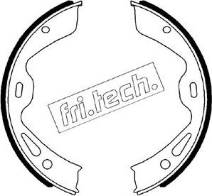 Fri.Tech. 1083.004 - Комплект тормозов, ручник, парковка autodif.ru