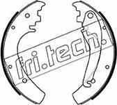 Fri.Tech. 1253.675 - Комплект тормозных колодок, барабанные autodif.ru