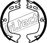 Fri.Tech. 1253.700 - Комплект тормозов, ручник, парковка autodif.ru