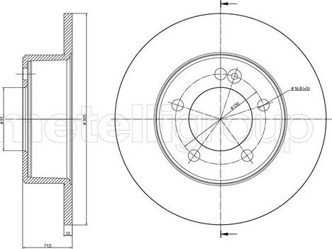 Fri.Tech. BD1477 - Тормозной диск autodif.ru