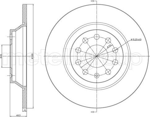 CAR 2047160 - Тормозной диск autodif.ru