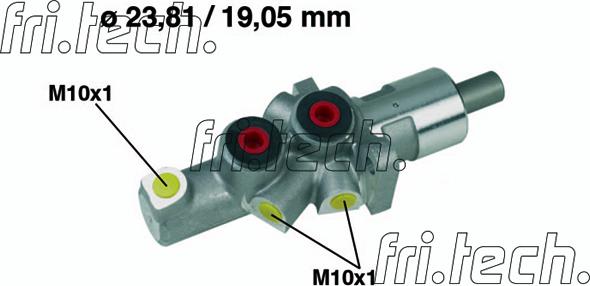Fri.Tech. PF158 - Главный тормозной цилиндр autodif.ru