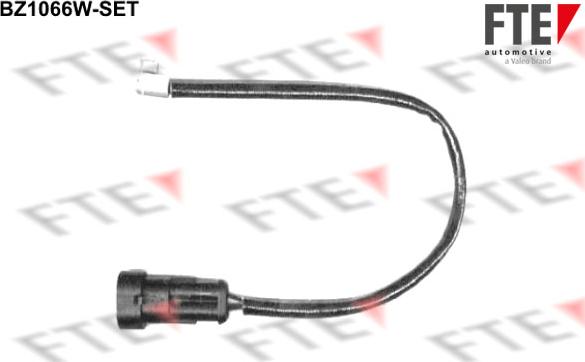 FTE BZ1066W-SET - Сигнализатор, износ тормозных колодок autodif.ru