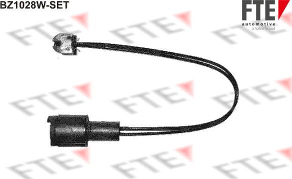 FTE 9410017 - Сигнализатор, износ тормозных колодок autodif.ru