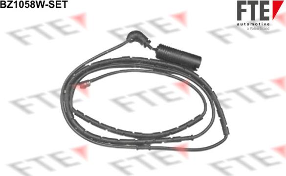 FTE BZ1058W-SET - Сигнализатор, износ тормозных колодок autodif.ru