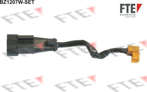 FTE BZ1207W-SET - Сигнализатор, износ тормозных колодок autodif.ru