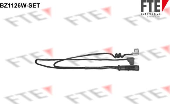 FTE BZ1126W-SET - Сигнализатор, износ тормозных колодок autodif.ru