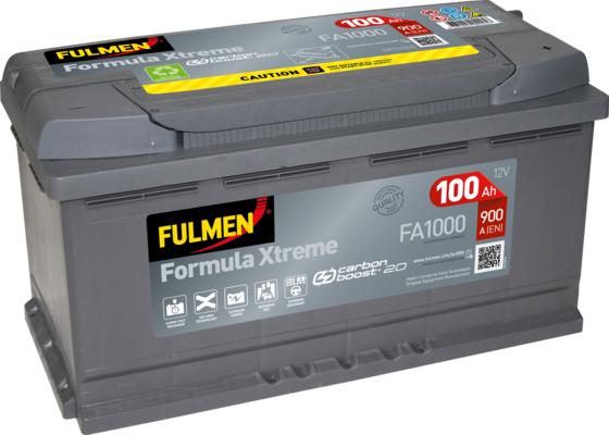 Fulmen FA1000 - Стартерная аккумуляторная батарея, АКБ autodif.ru