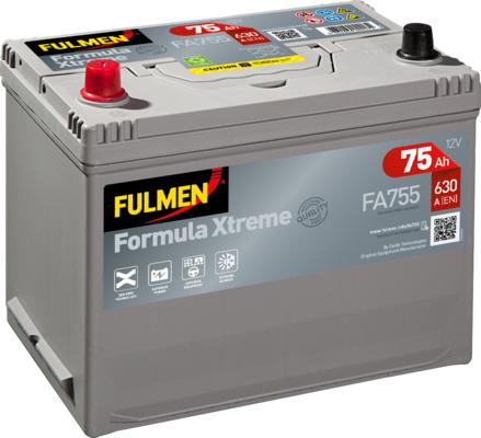 Fulmen FA755 - Стартерная аккумуляторная батарея, АКБ autodif.ru