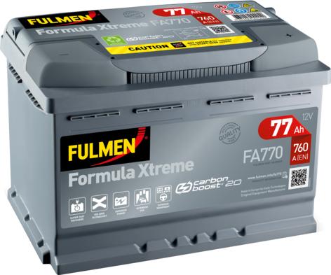 Fulmen FA770 - Стартерная аккумуляторная батарея, АКБ autodif.ru