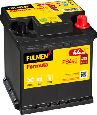 Fulmen FB440 - Стартерная аккумуляторная батарея, АКБ autodif.ru
