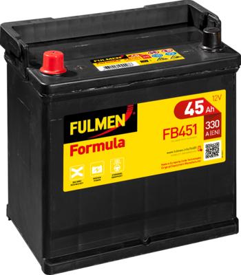 Fulmen FB451 - Стартерная аккумуляторная батарея, АКБ autodif.ru