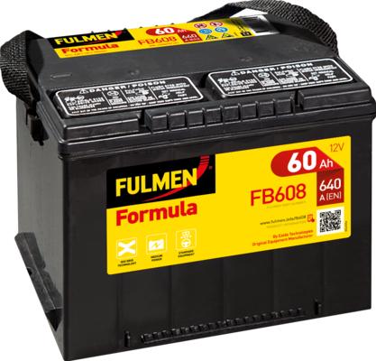 Fulmen FB558 - Стартерная аккумуляторная батарея, АКБ autodif.ru