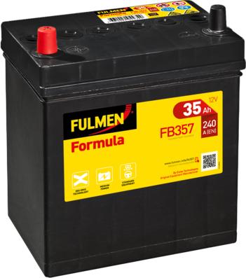 Fulmen FB357 - Стартерная аккумуляторная батарея, АКБ autodif.ru