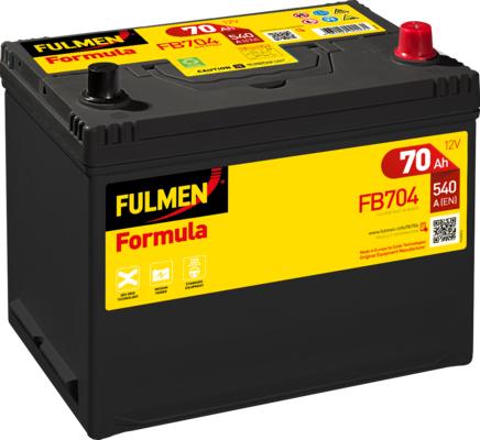 Fulmen FB704 - Стартерная аккумуляторная батарея, АКБ autodif.ru