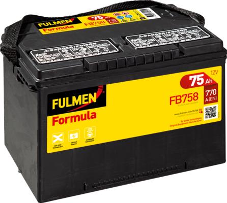 Fulmen FB708 - Стартерная аккумуляторная батарея, АКБ autodif.ru