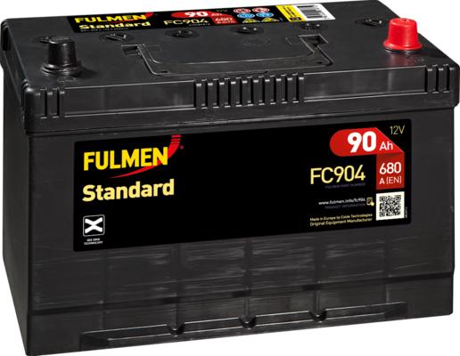 Fulmen FC904 - Стартерная аккумуляторная батарея, АКБ autodif.ru
