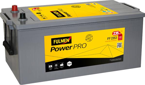 Fulmen FF2353 - Стартерная аккумуляторная батарея, АКБ autodif.ru
