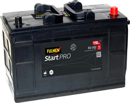 Fulmen FG1102 - Стартерная аккумуляторная батарея, АКБ autodif.ru